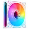 Вентилятор для корпуса JONSBO FR-606WR Reverse (120x120x25мм, 4-pin PWM, ARGb, 35.99CFM, 26.5dBA, 1500RPM, белый)