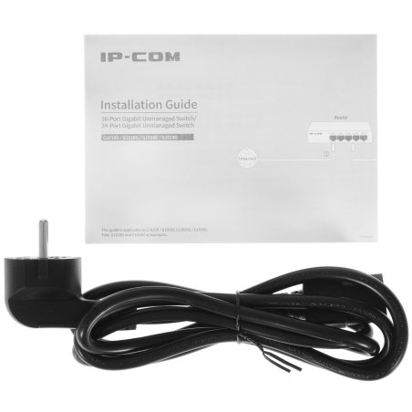 Коммутатор IP-COM G1024D 24-портовый гигабитный неуправляемый