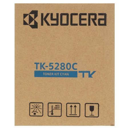 Картридж лазерный Kyocera TK-5280C (1T02TWCNL0) голубой черный для M6235cidn/M6635cidn/P6235cdn 11000 стр