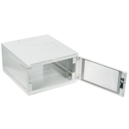 Шкаф телеком. настен, 6U, 600x650 дверь стекло (ШРН-6.650) (1 коробка)