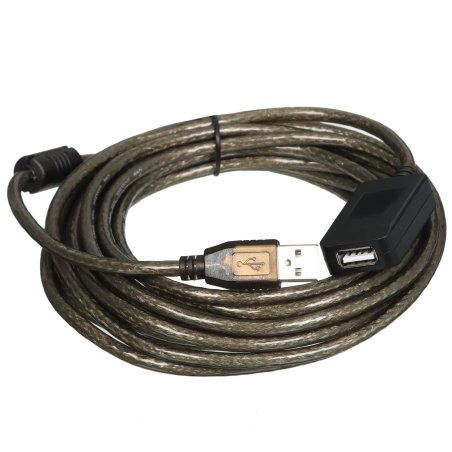 Кабель Aopen/QustКабель-адаптер USB2.0-repeater, удлинительный активный Am-->Af 5м (ACU823-5M) 6938510851314