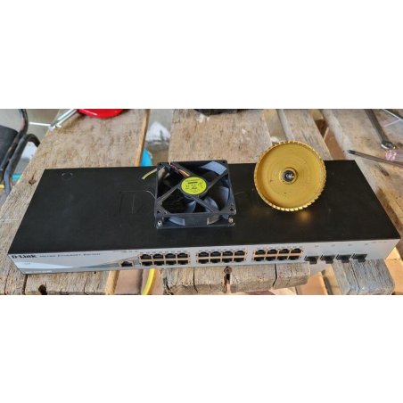 Вентилятор для корпуса Gembird FANCASE2/BALL черный, 90 мм, 2500 об/мин, 26 дБ, 3 pin