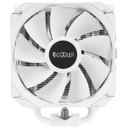 Кулер для процессора PCCooler PALADIN 400 WH (200W, 4-pin PWM, 157мм, Al/Cu, 4x6мм, 1x130мм, 76.85CFM, 29dBA, 1600RPM, S: 1851/1700/1200/115X, AM5/AM4, белый)