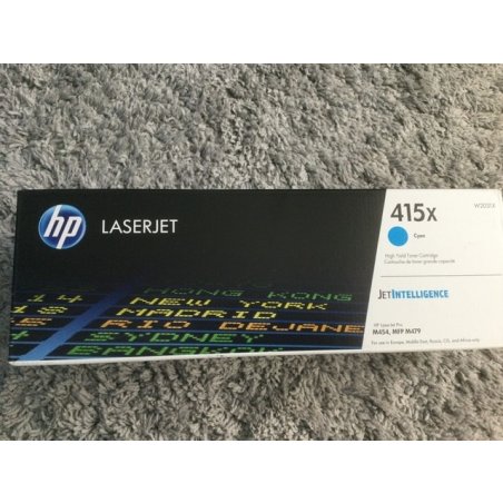 Картридж лазерный HP 415X W2033X пурпурный для HP LJ M454/MFP M479 (6000стр.)