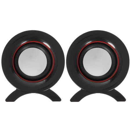 Акустическая система 2.0 ExeGate EX287054RUS Disco 120 (питание USB, 2х3Вт (6Вт RMS), 100-20000Гц, черный)