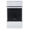 Плита электрическая Gefest 5140 белый, конфорок 3 электрических, духовка 55 л, 50 см x 85 см x 58.5 см