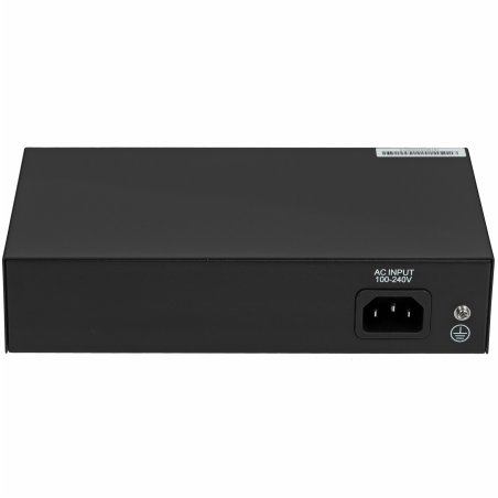 Коммутатор GIGALINK GL-SW-F005-08P - неуправляемый, 8 PoE (802.3af) порта 10/100Мбит/с до 250 метров cat.6, 2 Uplink порт 100Мбит/с