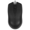 Мышь проводная A4Tech OP-760 черный, 1200 dpi, USB, кнопки - 3