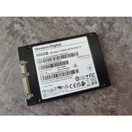 Накопитель SSD WD Blue SA510 WDS250G3B0A, 250Gb, SATA III, 2.5", R/W 555/440