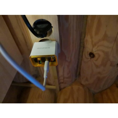 Сетевое зарядное устройство BOROFONE (6941991110696) BAS32A 1USB+1Type-C 3.0A QC3.0 PD 30W, белый