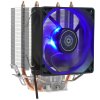 Кулер универсальный Silverstone SST-KR03 Kryton CPU Cooler, low noise, silent hydraulic bearing 92мм blue LED fan, universal Socket compatibility