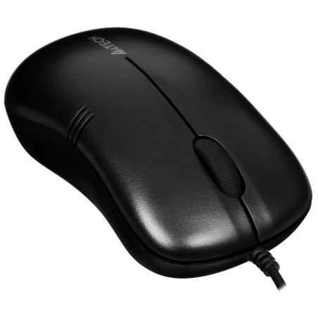 Мышь проводная A4Tech OP-560NUS черный, 1200 dpi, USB, кнопки - 3