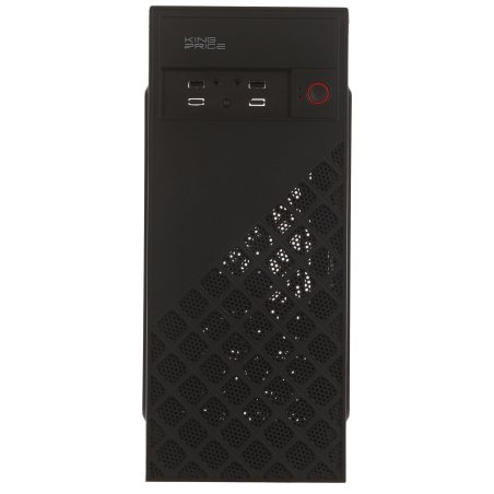 Компьютерный корпус KingPrice KPCC-MN208 черный без БП mATX 1x80мм 2x120мм 2xUSB 2.0 audio