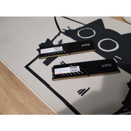 Оперативная память XPG Gaммix D35, DDR4, 8GB (1x8GB), 3200MHz, CL16, UDIMM, с радиатором, черный