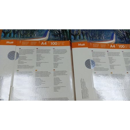 Фотобумага Lomond 0102004 A4/130г/м2/100л./белый матовое/матовое для струйной печати