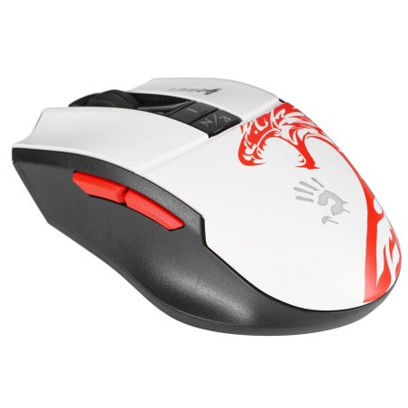 Мышь проводная A4Tech Bloody L65 Max белый, 12000 dpi, USB, кнопки - 7