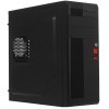 Компьютерный корпус Miditower ExeGate UN-605B-UN600 (ATX, БП UN600 с вент. 12см, 2*USB, аудио, блокировка, черный)