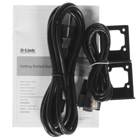 Коммутатор управляемый 2 уровня D-Link DES-3200-28/C1A с 24 портами 10/100BASE-T + 2 комбо-портами 1000Base-T/SFP