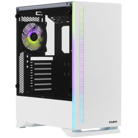 Компьютерный корпус MiniTower Zalman Z1 Iceberg белый (mATX, window, FRONT 2x120мм, REAR 1x120мм, без БП) (Z1 Iceberg белый)