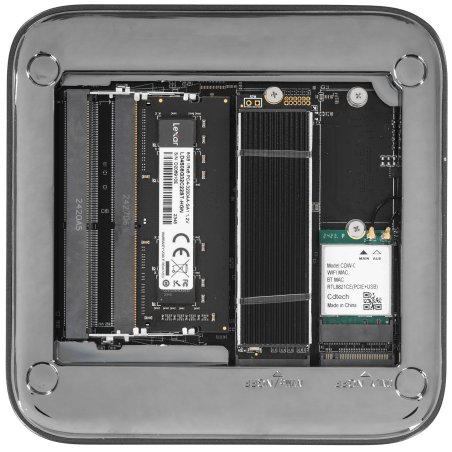 Мини ПК IRU 310TLCN i5 1135G7 (3.3) 8Gb SSD 256Gb Iris Xe Win 11Pro GbitEth 400W черный (1975172)