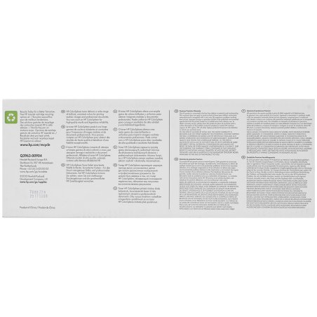 Картридж лазерный HP Q3963A пурпурный для Color LaserJet 2550 4000 стр.