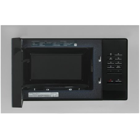 Микроволновая печь встраиваемая Samsung MS23A7013AT/BW серебристый/черный, 23 л, 1150 Вт, переключатели - кнопки