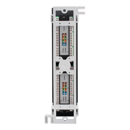 Патч-панель настенная 12хRJ-45, UTP, Cat.5e