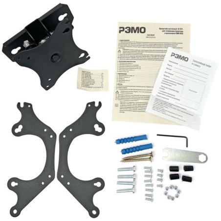 Кронштейн для телевизора РЭМО К-324 настенный (черный)