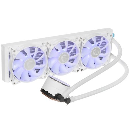 Жидкостная система охлаждения MSI MAG CORELIQUID E360 белый 3x ARGb Fan, ARGb Block, Color Box, Pallet packing