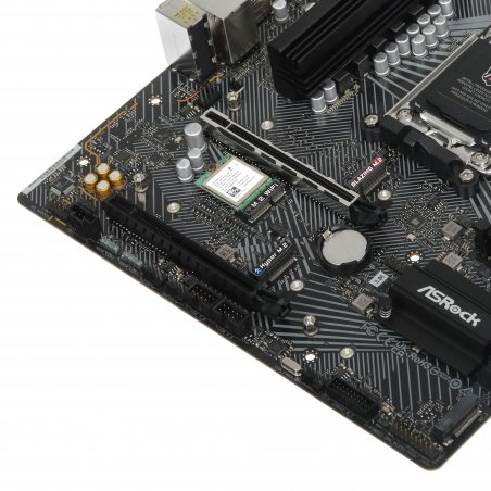 Материнская плата ASRock B650M PG Lightning, AM5, AMD B650, 4xDDR5, 4xSATA, 3xM.2, 1xPCIe 3.0 x16, 1xPCIe 4.0 x16, DisplayPort, HDMI, 1x2.5Gb LAN, USB Type-C, 3x3.5 мм, 7.1, microATX