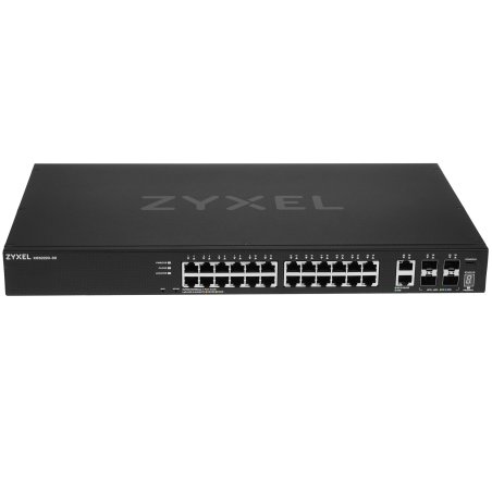 Коммутатор Zyxel XGS2220-30 L3 Access switch, rack 19", 24xRJ-45: 1G, 2xRJ-45: 1/2.5/5/10G, 4xSFP+, standalone/cloud management