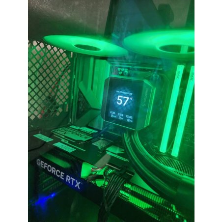 Система жидкостного охлаждения DEEPCOOL MYSTIQUE 240 ARGb черный, 120 мм, алюминий, 2150 об/мин, 36.49 дБ, 4 pin, 280 Вт