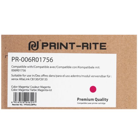 Картридж лазерный Print-Rite TFHBAZMPU1J PR-W2213X W2213X пурпурный (2450стр.) для HP M255/MFP M282/M283