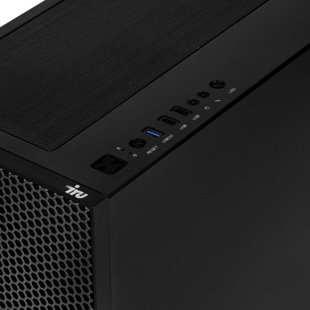 Компьютер IRU Tactio 510B7GP TWR i7 14700F (2.1) 32Gb SSD 1Tb RTX 5070Ti 16Gb FreeDOS GbitEth 750W черный (RUS) (2146246)