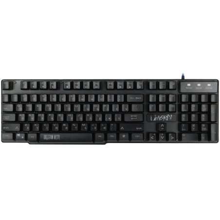 Клавиатура проводная Qumo Unicorn K01, 104 клавиш мультимедиа, встроенная радужная подсветка