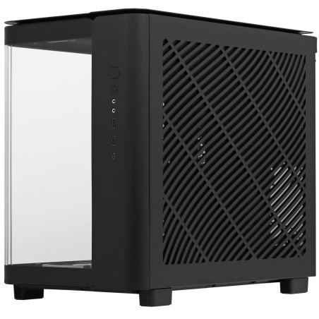 Компьютерный корпус Montech HS01 PRO черный без БП ATX 5x120мм 2xUSB 3.0 1xUSB3.1 audio