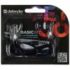 Наушники вставки Defender Basic 617 черный