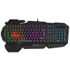 Клавиатура проводная A4Tech Bloody B310N черный USB Multimedia for gamer LED (подставка для запястий) (B310N)