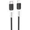 Кабель HOCO (6931474768599) X82 Silicone Charging Type-C (m) - Type-C (m) 1.0m - черный