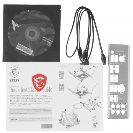 Материнская плата MSI B550-A PRO, AM4, AMD B550, 4xDDR4, 6xSATA, 2xM.2, 1xPCI-E 4.0 x16, 1xPCI-E 3.0 x16, 2xPCI-E x1, 1xHDMI, 1xDP, 1x 1Gb LAN, 4xUSB-A 2.0, 2xUSB-A 3.2 Gen 1, 1xUSB-A 3.2 Gen 2, 1xUSB-C 3.2 Gen 2, 6x3.5 мм, 7.1, ATX