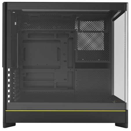 Компьютерный корпус Montech HS02 черный без БП ATX 4x140мм 2xUSB 3.0 1xUSB3.1 audio bott PSU