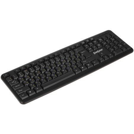 Клавиатура проводная ExeGate LY-331, USB, черный