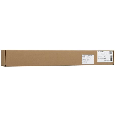 Патч-панель 19", кат. 5е, 1U, 24 порта UTP, с возможность установки заднего органайзера