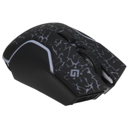 Мышь беспроводная Defender Oneshot GM-067 черный, 3200 dpi, радиоканал, USB, кнопки - 7