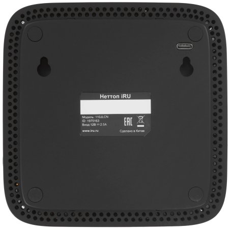 Мини ПК IRU 110JLCN Cel N5105 (3.3) 8Gb SSD256Gb UHDG noOS GbitEth черный (1975163)