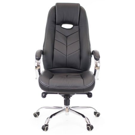 Кресло руководителя Everprof Drift M экокожа, черный