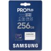 Флеш карта microSD 256Gb SAMSUNG PRO PLUS microSDXC Class 10,  UHS-I, A2 V30 U3  (SD адаптер) 160Mb/s