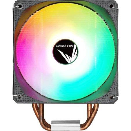 Кулер Aerocool / Formula Ice Burg Plus ARPW 4P ARGb черный 120мм алюминий+медь 34db 4-pin 200W 158мм