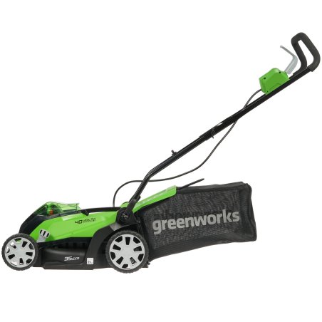 Газонокосилка аккум.GREENWORKS 2501907UA40В 35см (в компл. 1 аккум 40В 2 А/ч + ЗУ)
