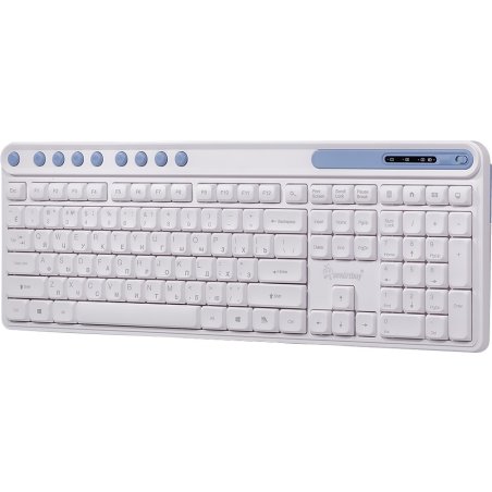 Комплект клавиатура+мышь Smartbuy 218346AG беспроводной, USB, 1500 DPI, белый
